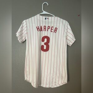 Genuine Merchandise Red and White Striped Jersey